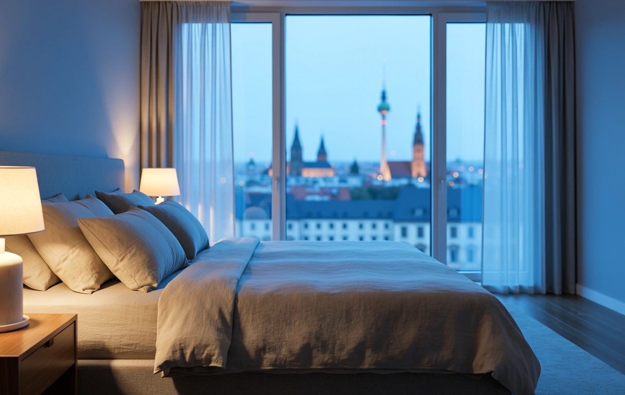 Ruhige Schlafumgebung für optimale Regeneration