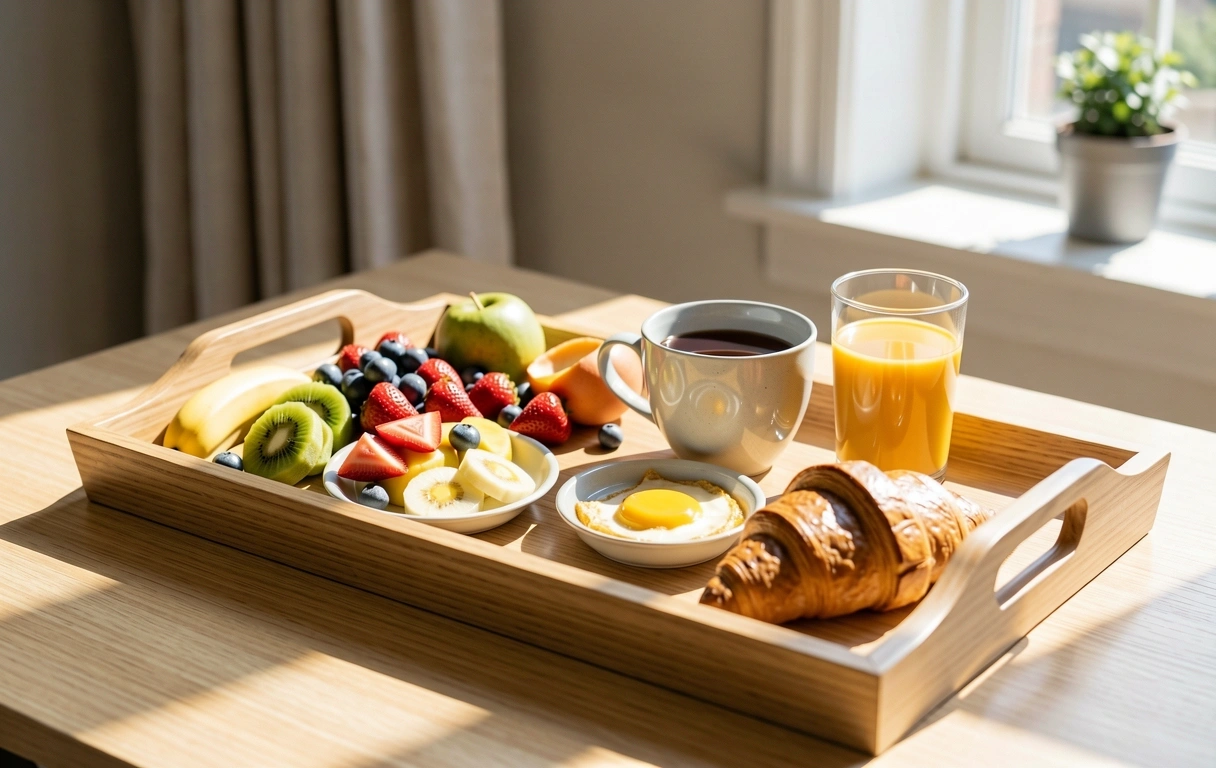 Start in einen energiegeladenen Tag