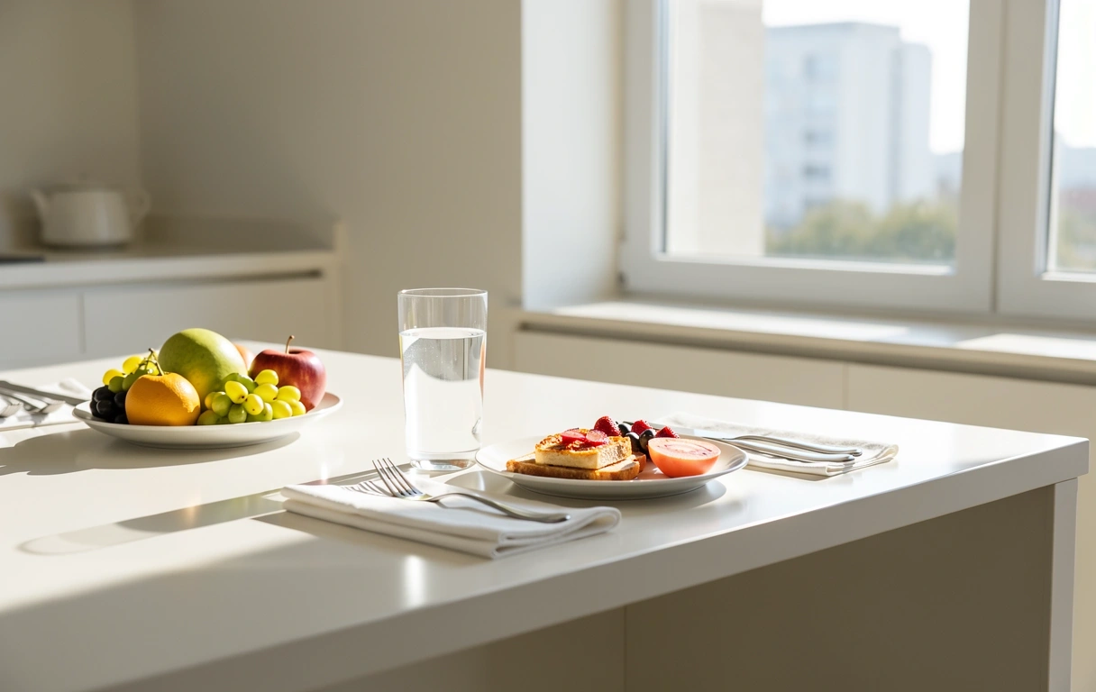 Start in den Tag nach erholsamer Nacht